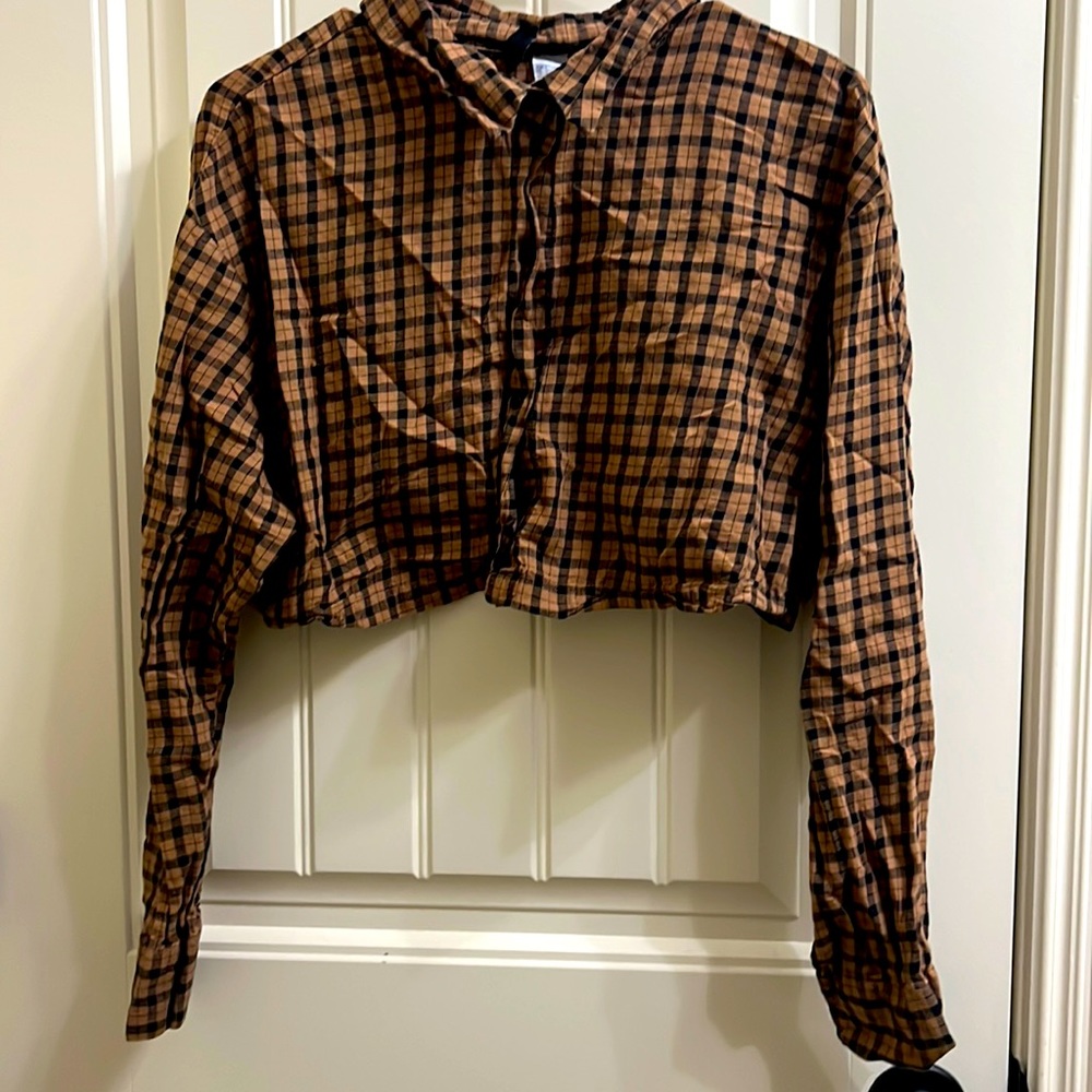 Cropped DIVIDED H&m Flannel